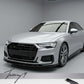 Audi S6 C8 gloss front splitter
