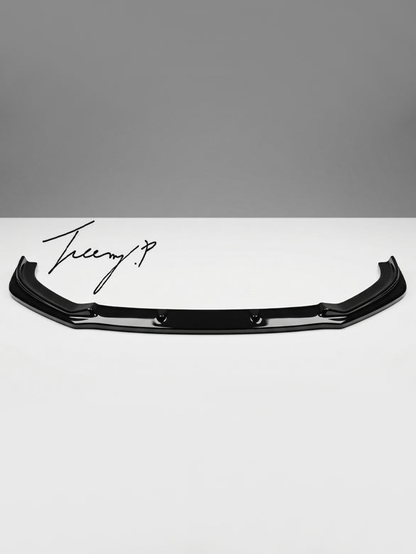 Audi S3 8V front splitter lip gloss black upgrade 2016–2020
