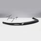 Audi S6 C8 gloss front splitter
