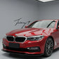 Gloss black front splitter lip for BMW 5 Series G30 G31 2017–2021
