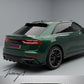 Gloss black rear diffuser lip for Audi Q8 S Line 2018+
