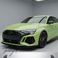 Audi RS3 8Y prefacelift gloss black front splitter spoiler lip
