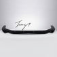 Audi RS3 8Y prefacelift gloss black front splitter spoiler lip
