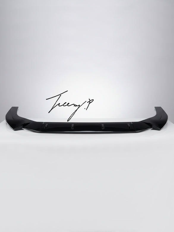 Audi RS3 8Y prefacelift gloss black front splitter spoiler lip
