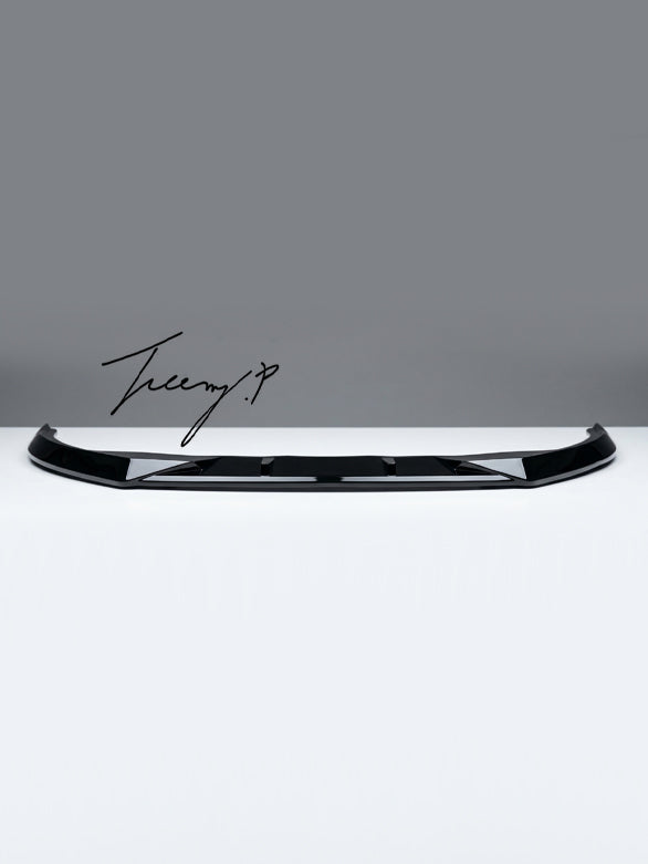 Gloss Black Front Splitter 3 Piece for Audi A3 8Y Facelift 2024+ S Line Front Bumper