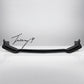 Ford Mustang MK6.5 gloss black front splitter spoiler lip body wing
