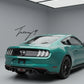 Ford Mustang MK6.5 gloss black rear diffuser lip valance bumper
