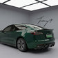 Tesla Model 3 carbon rear bumper diffuser 2017 to 2021
