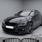 matte black performance front kidney grilles pair for BMW 3 Series F34 GT 2013 to 2019
