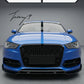 Audi S3 8V front lip splitter spoiler gloss black body kit upgrade 2013–2016
