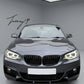M Performance style front splitter, rear diffuser, and body kit installed on a 2014-2021 BMW 2 Series F22 Coupe / F23 Convertible