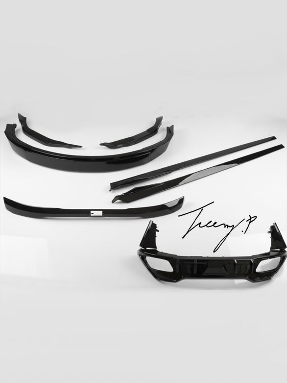 BMW 8 Series Gran Coupe G16 body kit front splitter side skirts
