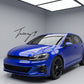 Volkswagen Golf MK7 gloss black badgeless front grille
