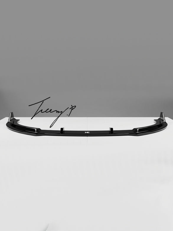 Audi S3 8V front lip splitter spoiler gloss black body kit upgrade 2013–2016
