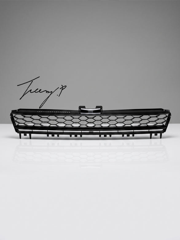 Volkswagen Golf MK7 gloss black badgeless front grille
