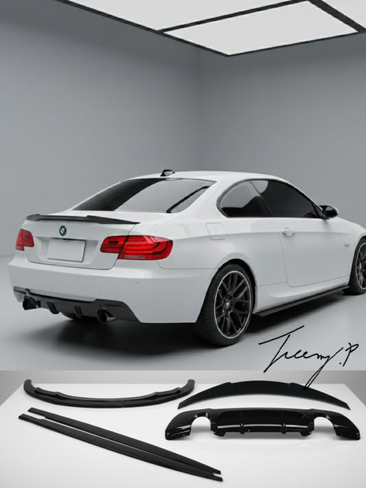 BMW 3 Series E92 body kit front splitter rear diffuser skirts spoiler
