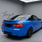 gloss black M4 style rear boot spoiler trunk lid wing for BMW 3 Series E92 2005 onwards
