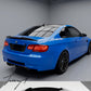 gloss black M4 style rear boot spoiler trunk lid wing for BMW 3 Series E92 2005 onwards
