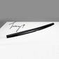 Gloss black AMG rear trunk boot lid lip spoiler for Mercedes E Class W212 2008 to 2015
