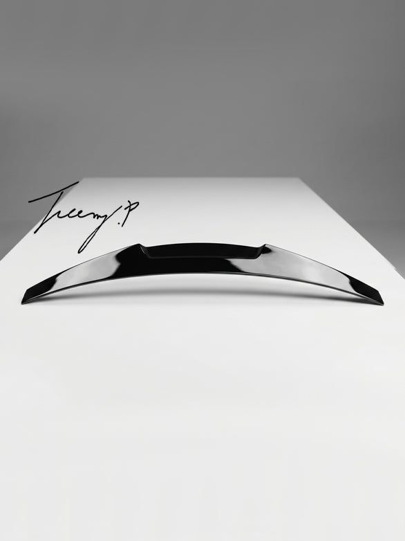 gloss black M4 style rear boot spoiler trunk lid wing for BMW 3 Series E92 2005 onwards
