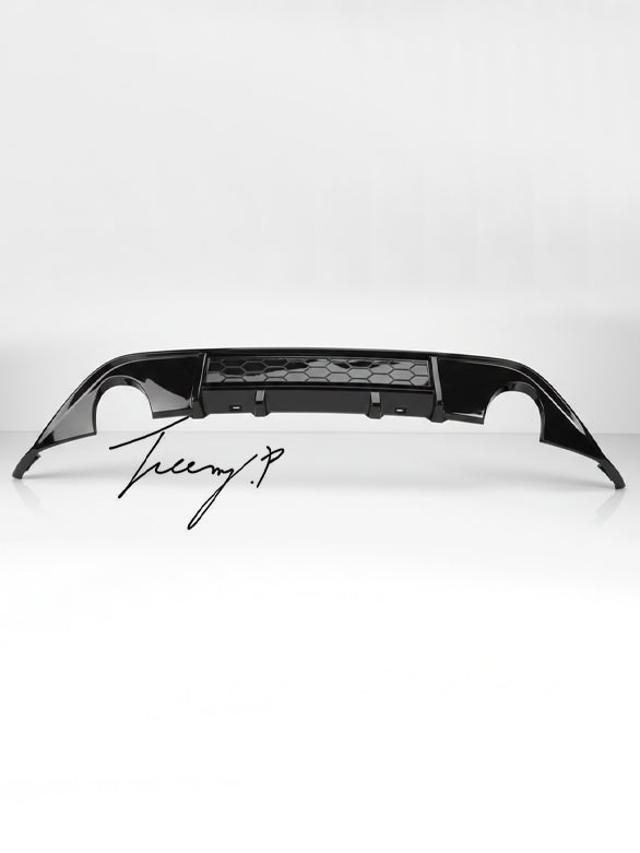 Volkswagen Golf GTI MK7.5 body kit with rear valance diffuser and spoiler
