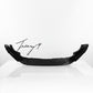Volkswagen Golf MK8 gloss black front bumper splitter
