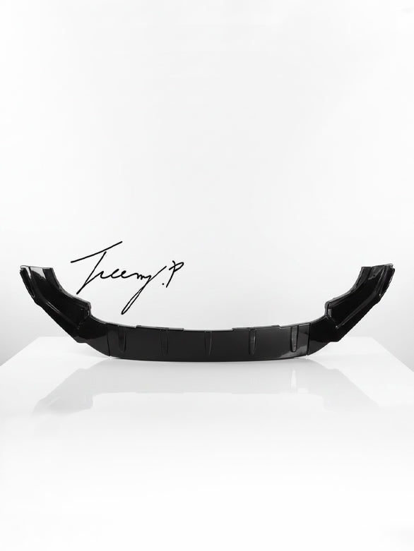 Volkswagen Golf MK8 gloss black front bumper splitter
