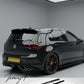 Volkswagen Golf MK7 MK7.5 R Line gloss black side skirt extension blade
