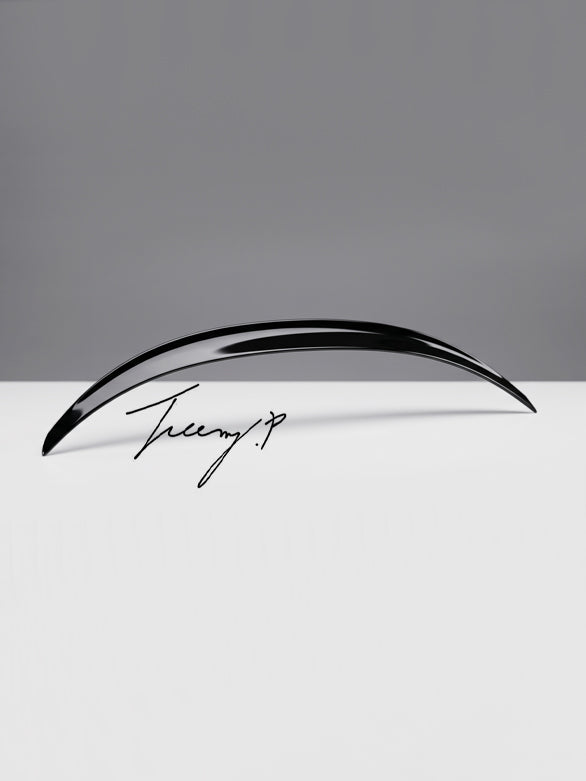 Mercedes E Class C238 coupe gloss black AMG style rear boot spoiler