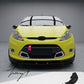 Ford Fiesta Mk7 2012-2017 front gloss black splitter spoiler lip