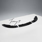 Ford Fiesta Mk7 2012-2017 front gloss black splitter spoiler lip