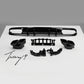 Mercedes C Class W205 gloss black rear diffuser