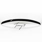 Audi A6 C7 rear boot trunk lip spoiler wing S3 style gloss black
