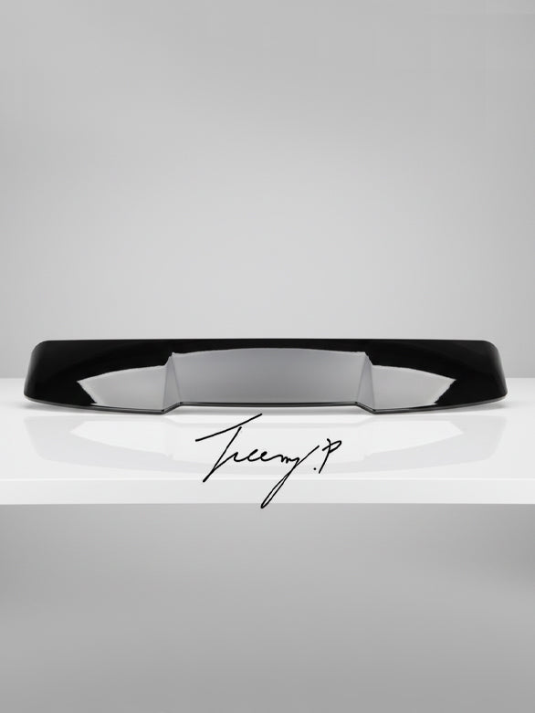 Audi A6 Avant gloss black rear roof boot spoiler wing