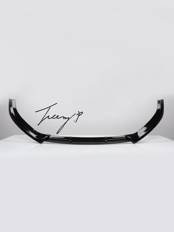 Audi A3 8V S Line S3 Hatchback gloss black front bumper splitter lip
