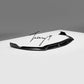 Mercedes A Class A200 sedan gloss black front lip splitter
