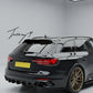 Audi A4 B9 8W 2017 Avant Allroad RS4 Style Rear Roof Spoiler Gloss Black
