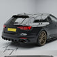 Audi A4 B9 8W 2017 Avant Allroad RS4 Style Rear Roof Spoiler Gloss Black
