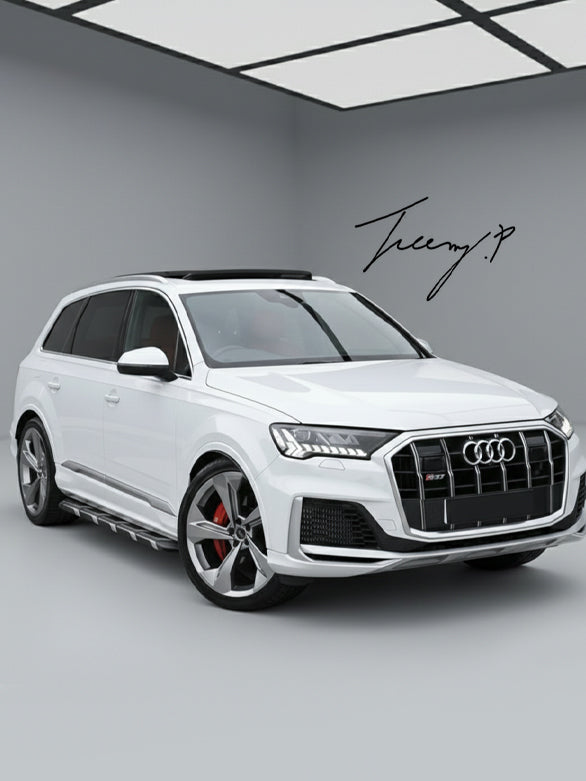 Audi Q7 4M 4MB 2015-2023 Aluminium Running Boards Side Steps OEM Style
