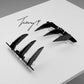 BMW 1 Series F40 2019-2024 Gloss Black Rear Canards Bumper Side Fins