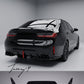 BMW 3 Series G20 LCI gloss black LED rear diffuser
