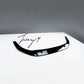 VW Golf MK8 GTI gloss black front lip splitter spoiler aggressive sporty styling
