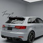 Audi A3 8V hatchback rear roof spoiler lip Oettinger style

