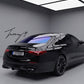 BS style gloss black bodykit splitter spoiler for Mercedes S Class W223 AMG Line 2020 and newer
