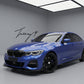 BMW 3 Series G20 M Performance gloss black side skirt lip blade extensions sleek sporty upgrade