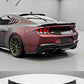 Gloss black Style 1 trunk wing spoiler for Ford Mustang (2024+).