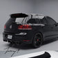 Volkswagen Golf Mk6 2008-2013 rear gloss black GTI R20 style roof spoiler wing