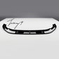 Gloss black front lip splitter for VW Golf MK7 R Line
