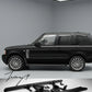 OE style black side steps running boards for Range Rover Vogue L322 2002 to 2012
