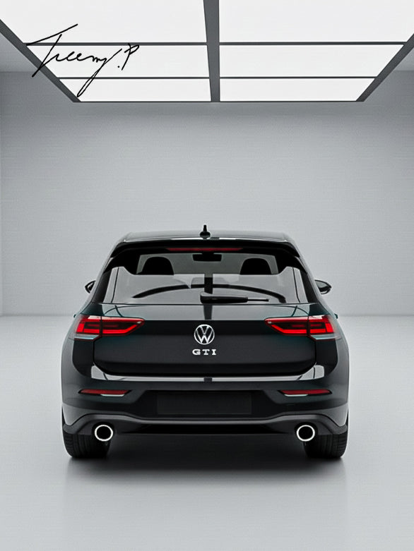 VW GOLF MK8 (2020+) OSIR STYLE REAR SPOILER - GLOSS BLACK